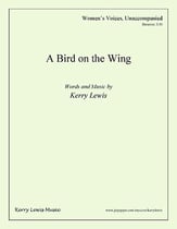 A Bird on the Wing SSA choral sheet music cover